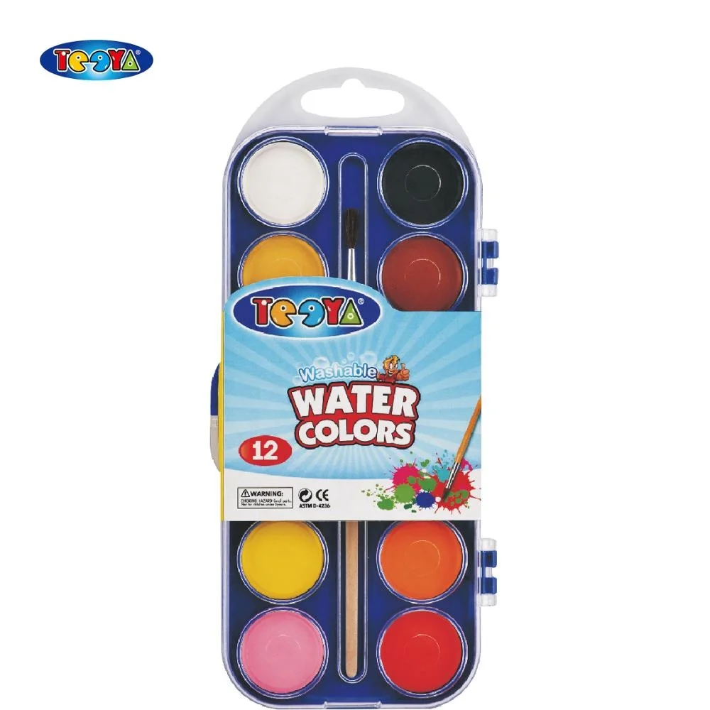 28 COLOR WATERCOLOR SIZED IN 28MM PACKED IN COLOR BOX WITH PAPER COLLAR
