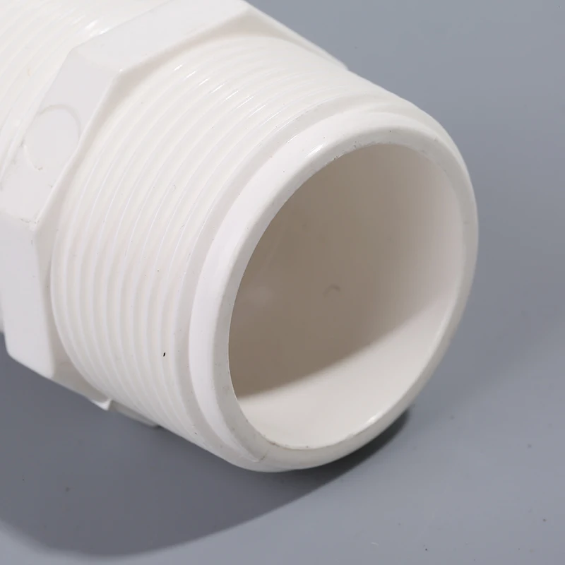 High Quality External Thread Straight Connector Threaded Joint Plastic Irrigation Water Pipe Fittings