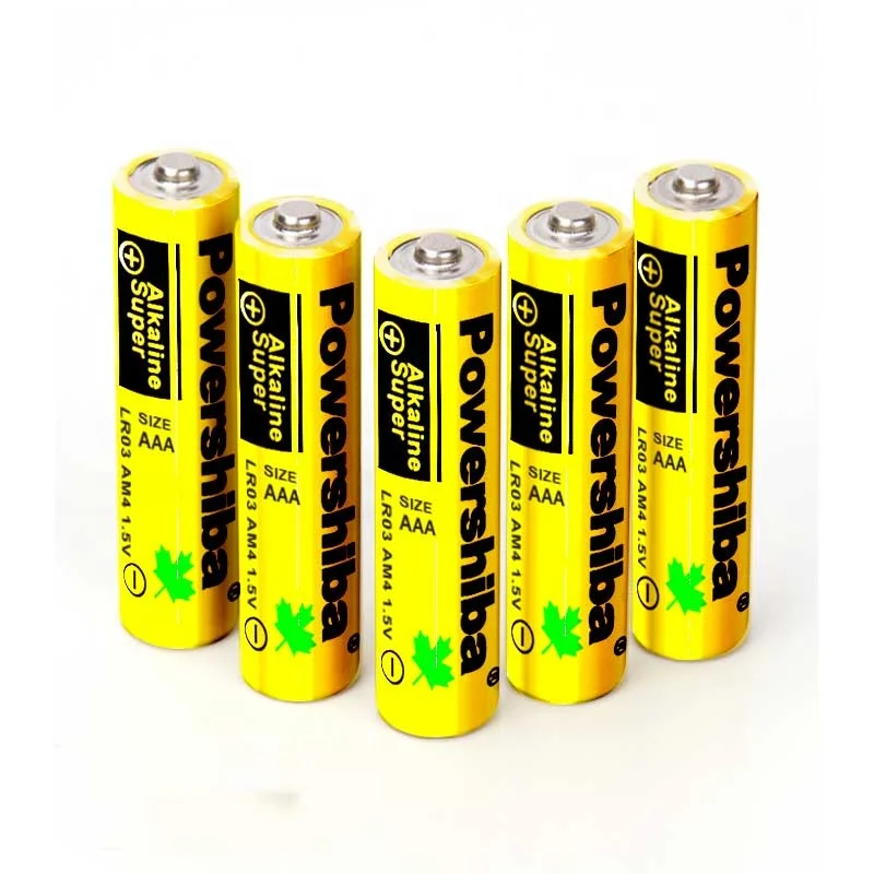 Mercury & Cadmium Free Cheap Price Super Triple A No.7 Am4 1.5V 4 Blister Pack Dry Cell Primary Battery