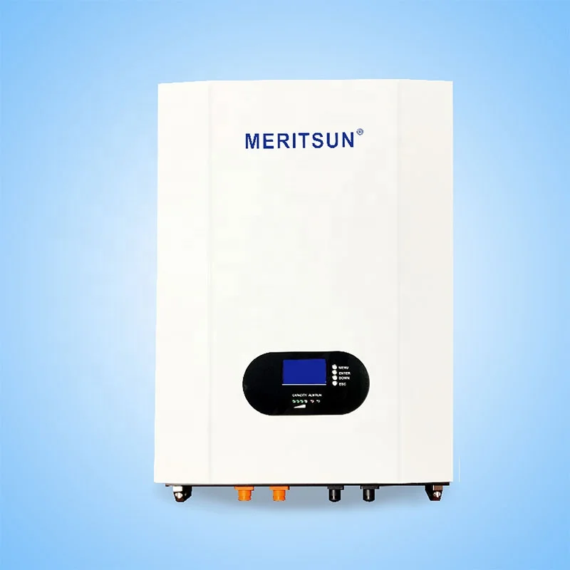 Solar Energy Storage System MeritSun Home Power Energy Wall 5kwh 51.2V 100Ah Lithium Titanate Battery Pack