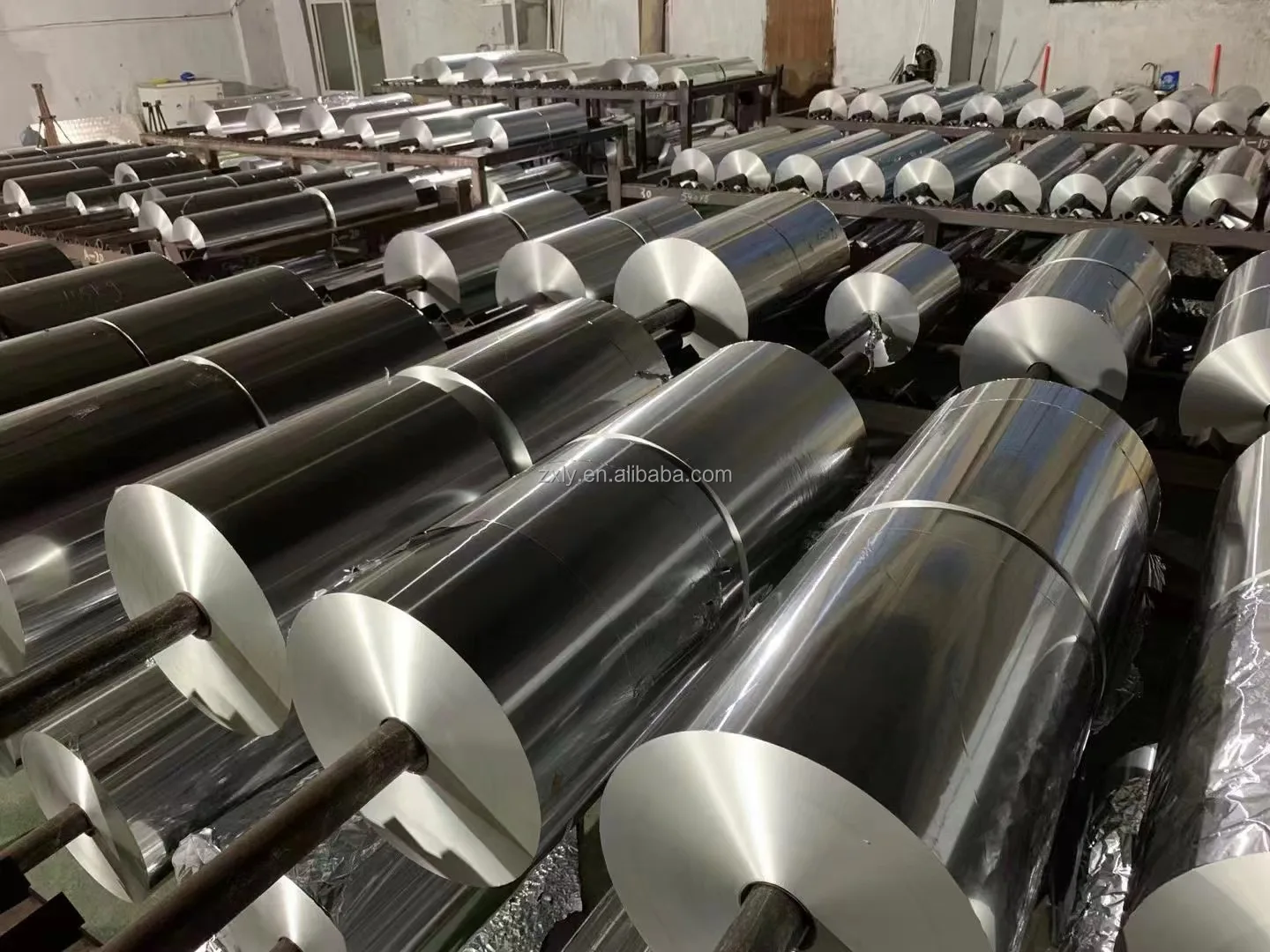 8011 1235 8006 Aluminum foil 6/6.35/6.5/7 micron 6.35 um 8079 8011 Alloy for coating lamination