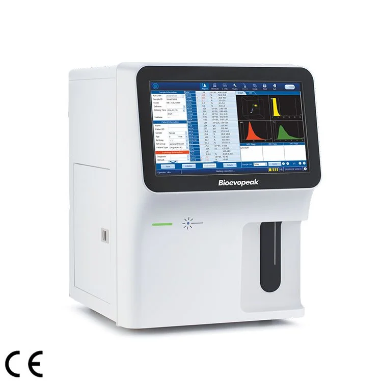 Bioevopeak Auto Hematology Analyzer, 5 Parts, HEMA-B6051Mini