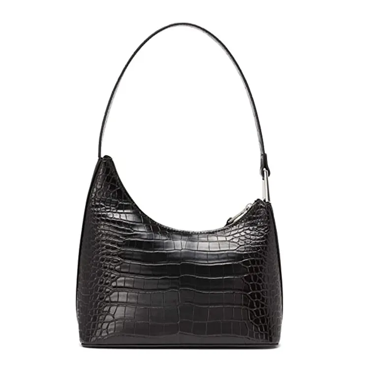 High End Custom Leather Women Handbags Fashionable And Elegant Underarm Women Shoulder Bags