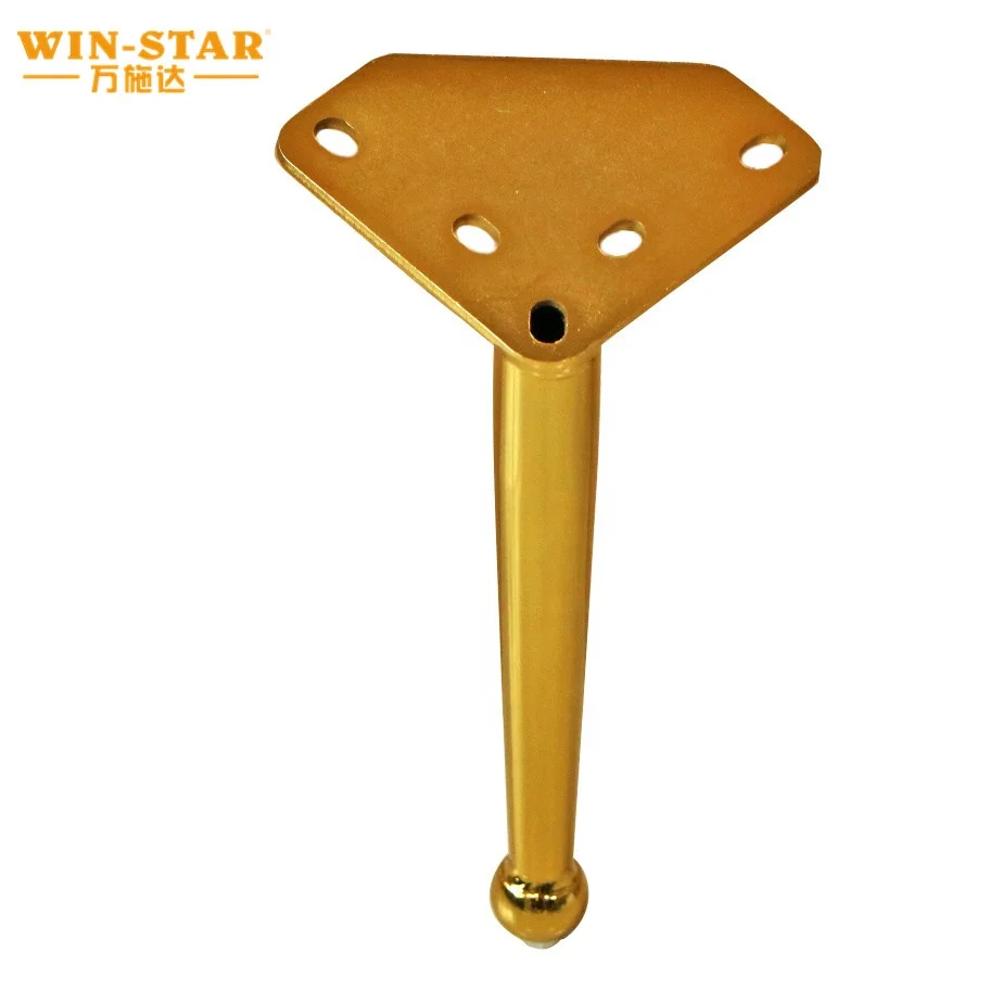 ZD-N116-A Factory Wholesale Metal Furniture Base Support Iron Chair Foot Cabinet Feet Sofa Leg