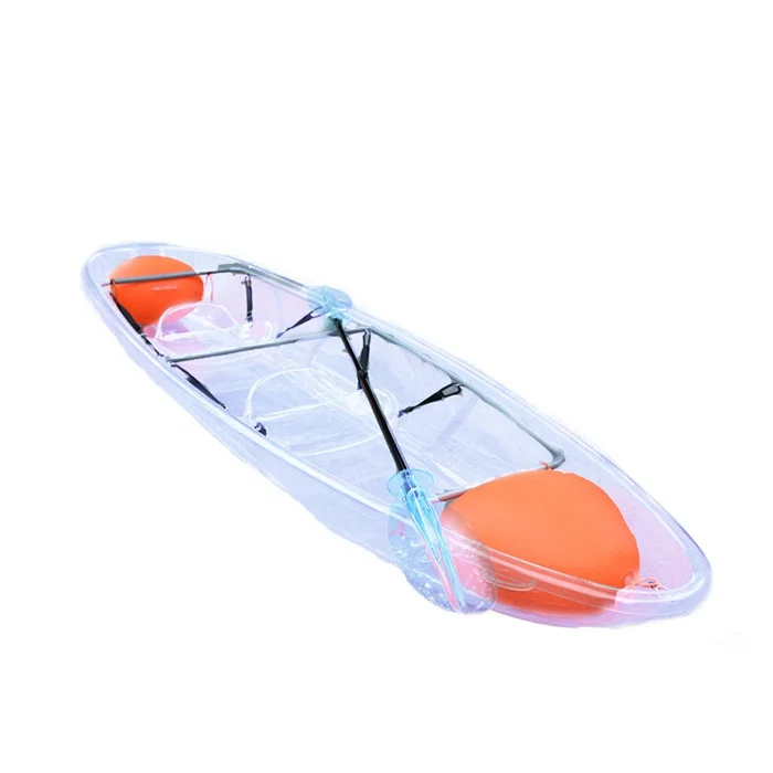 
kayak wholesale de pesca fishing clear sale sit on top used fishing plastic paddle canoe kayak for sail 