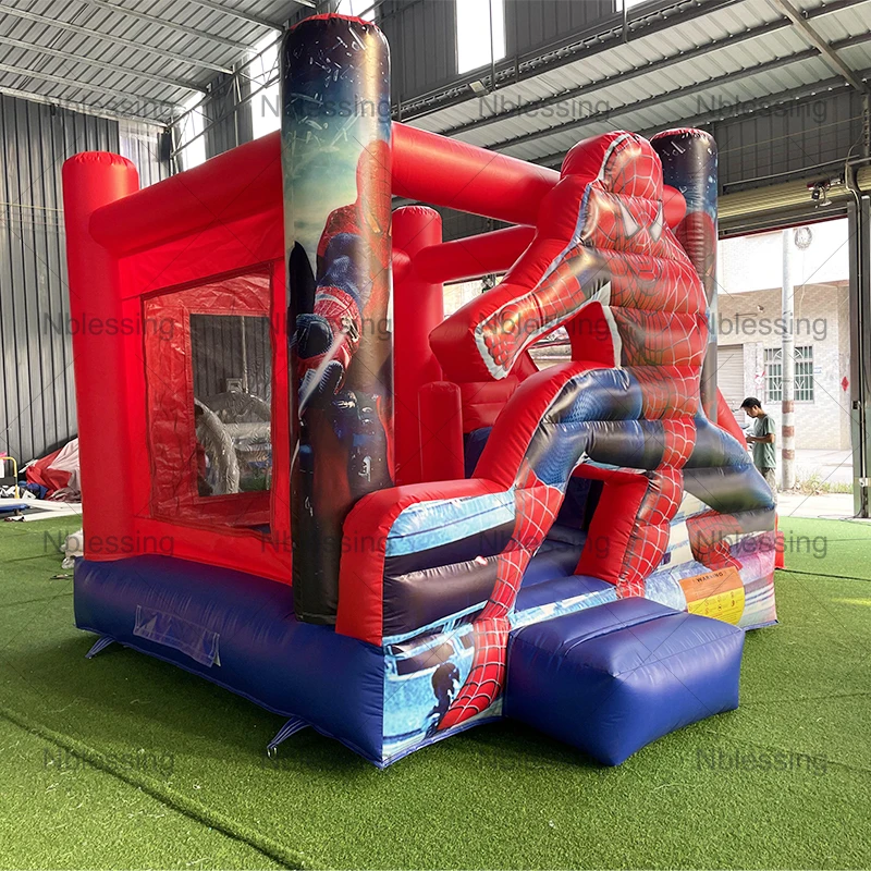 Bounce House Inflatable Kids Jumping small custom Spiderman inflatable bouncy castles Jump Inflatable Bounce