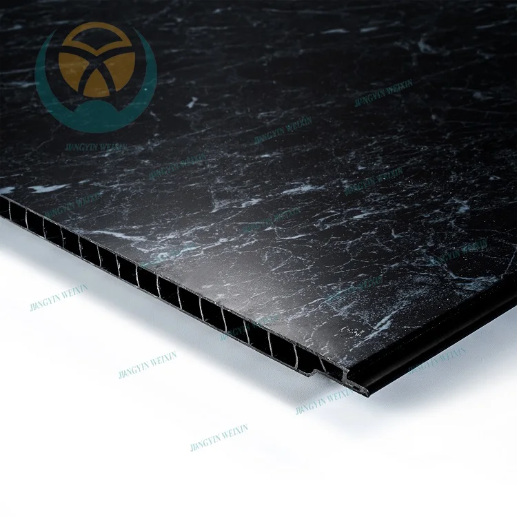1m  wide pvc marble sheet wall panel cladding for interior decoration