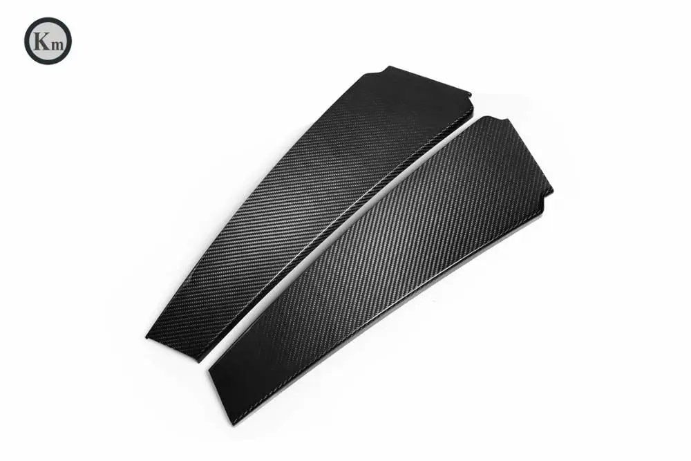 KM для Maserati ghiали Quattroporte M156 M157 2014-2016 углеродное волокно средняя отделка столба окна Литье