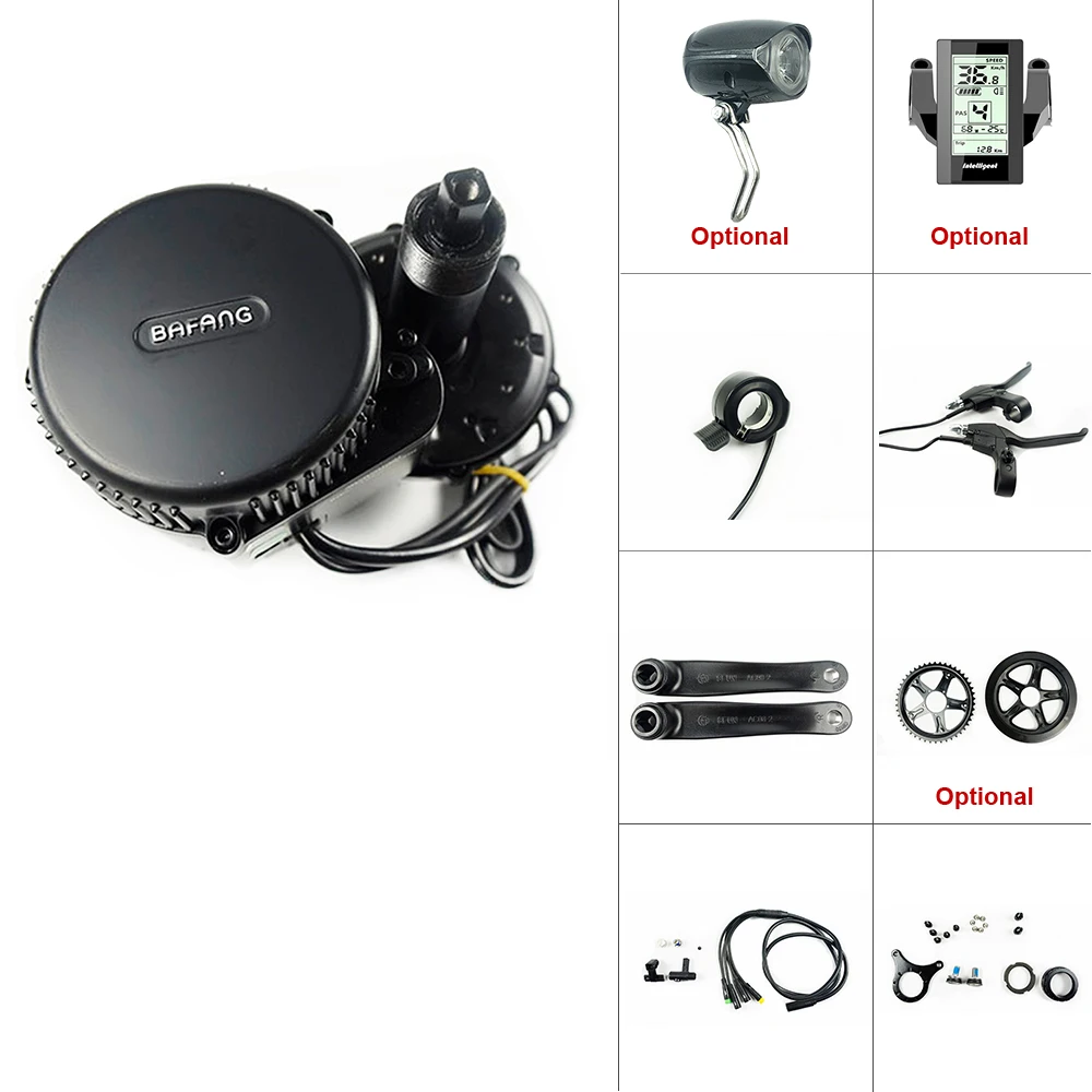 Greenpedel 20 дюймов 36V 250W bbs01B bafang, фара для электровелосипеда в середине привод Электрический моторный конверсионный набор