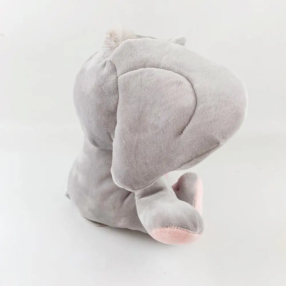 2022 play with me stuffed animal big ear grey elephant moving ears electric elephant plush