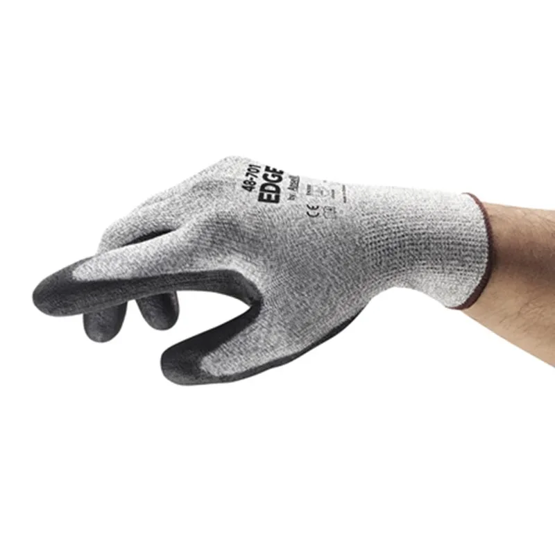 Ansell 48-701 Guantes De Seguridad Anticorte Protective Industrial Cut Resistant Gloves For Work Safety