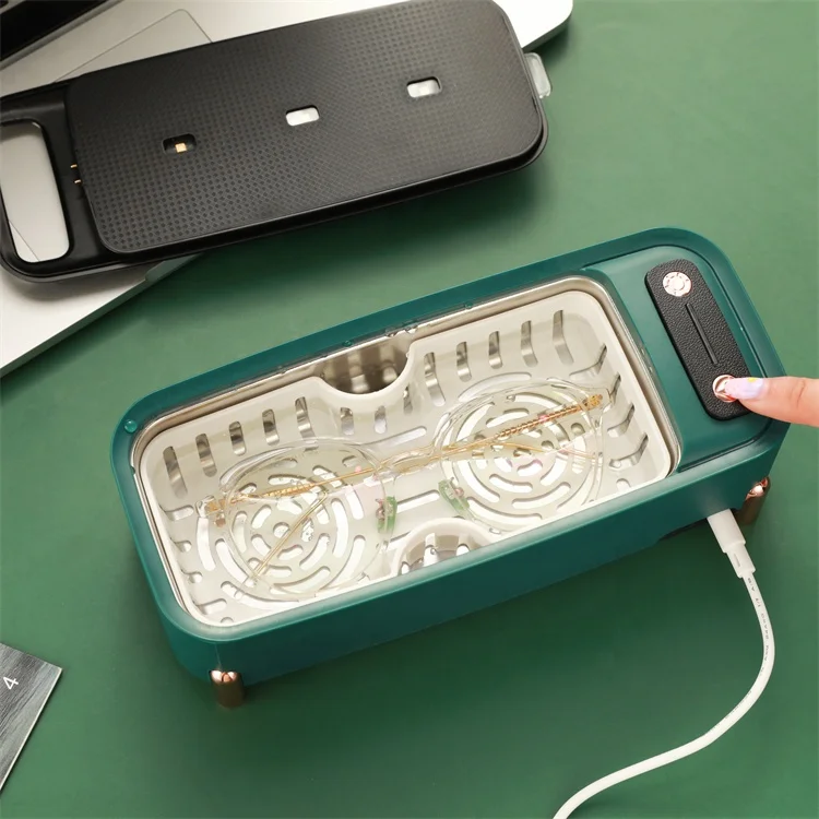 Portable High Frequency Mini Digital Ultrasonic Jewelry Cleaner Household Common Ultrasonic cleaner