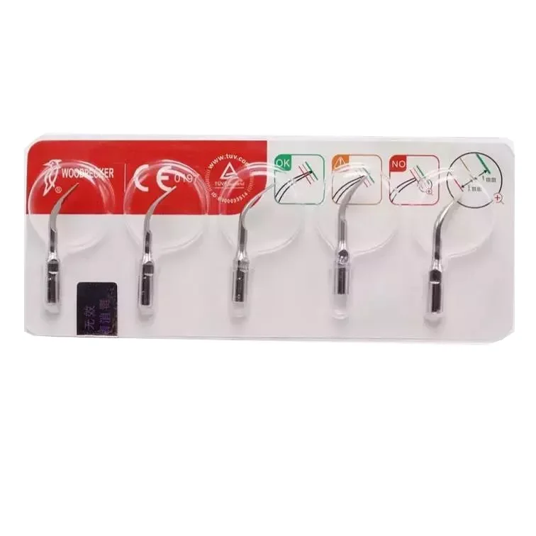 OEM Woodpecker DTE стоматологический ультразвуковой скалер, рабочие наконечники