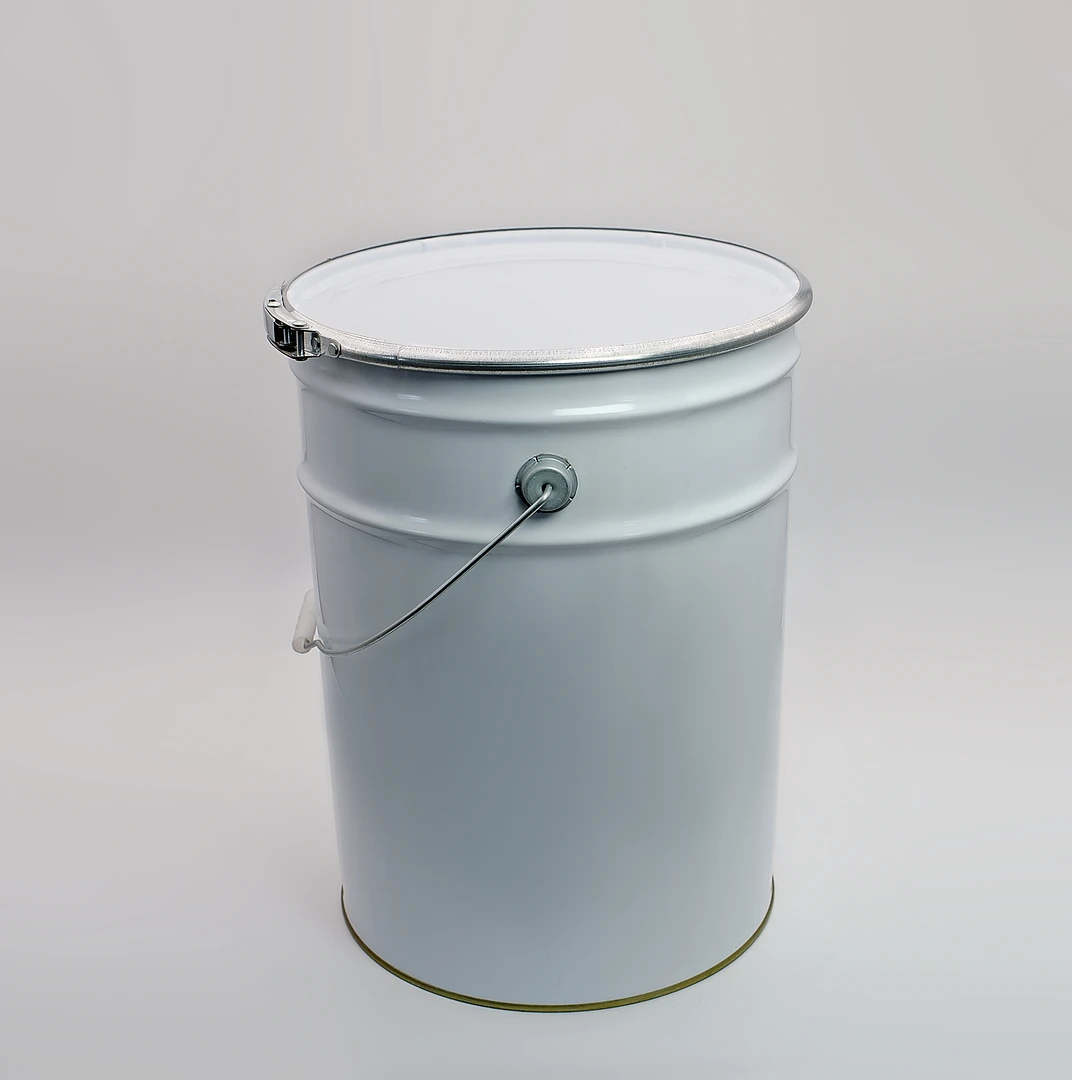 UN standard customization 20l 5gallon tinplate metal bucket paint pail with lock ring lid