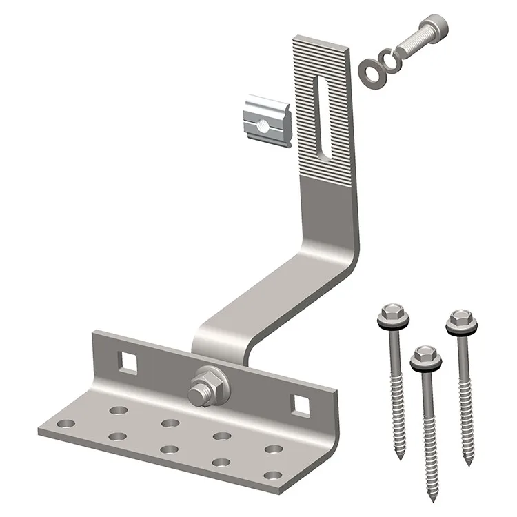 Cheap Installation Structure aluminum Mounting Bracket Rack Tile solar roof side hooks