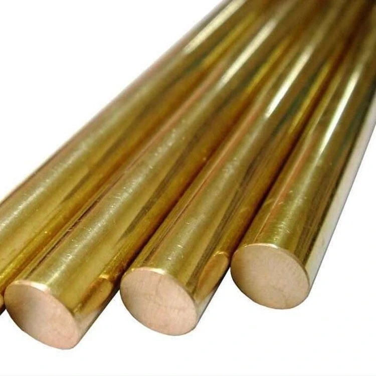 Round Shape Customized Length 6000mm 3000mm Brass Bar Brass Rod