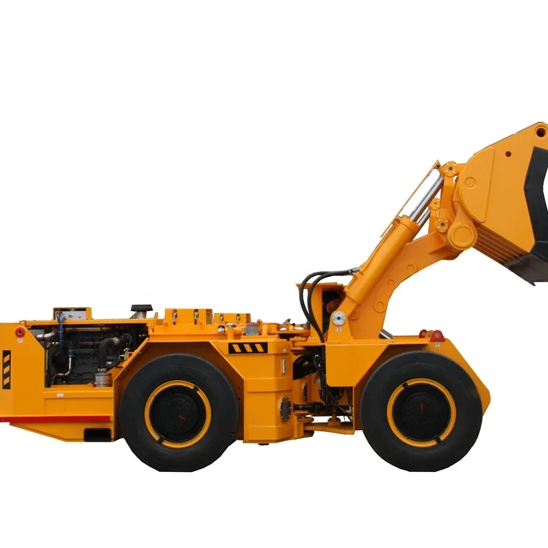 Shandong Tuoxing Factory Direct Sale tunnel mining machinery underground mining wheel loader scooptram 1 cubic yard
