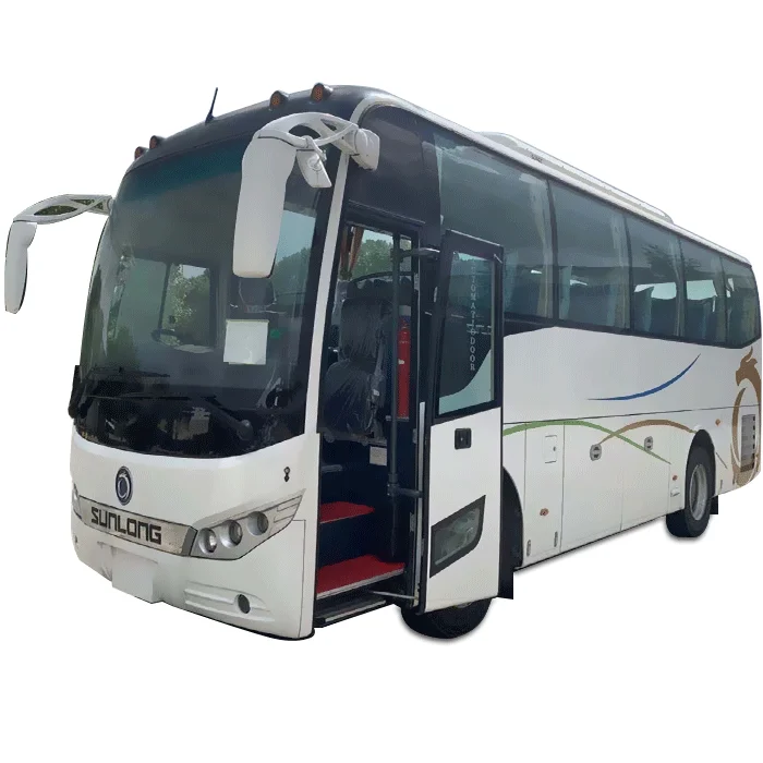 RHD Coach Double Doors City Buses Right Hand Drive Second-Hand Passenger Bus for SunLong Customized Used for Sale