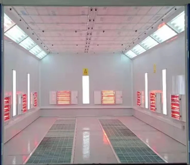 Factory price spray booth painting station car body paint machine for hot sale