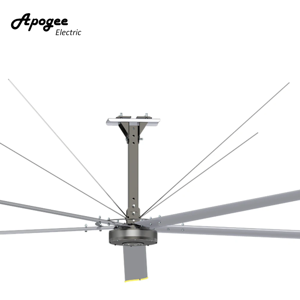 
China HVLS industrial ceiling fan factory direct sell hvls fan restaurant 