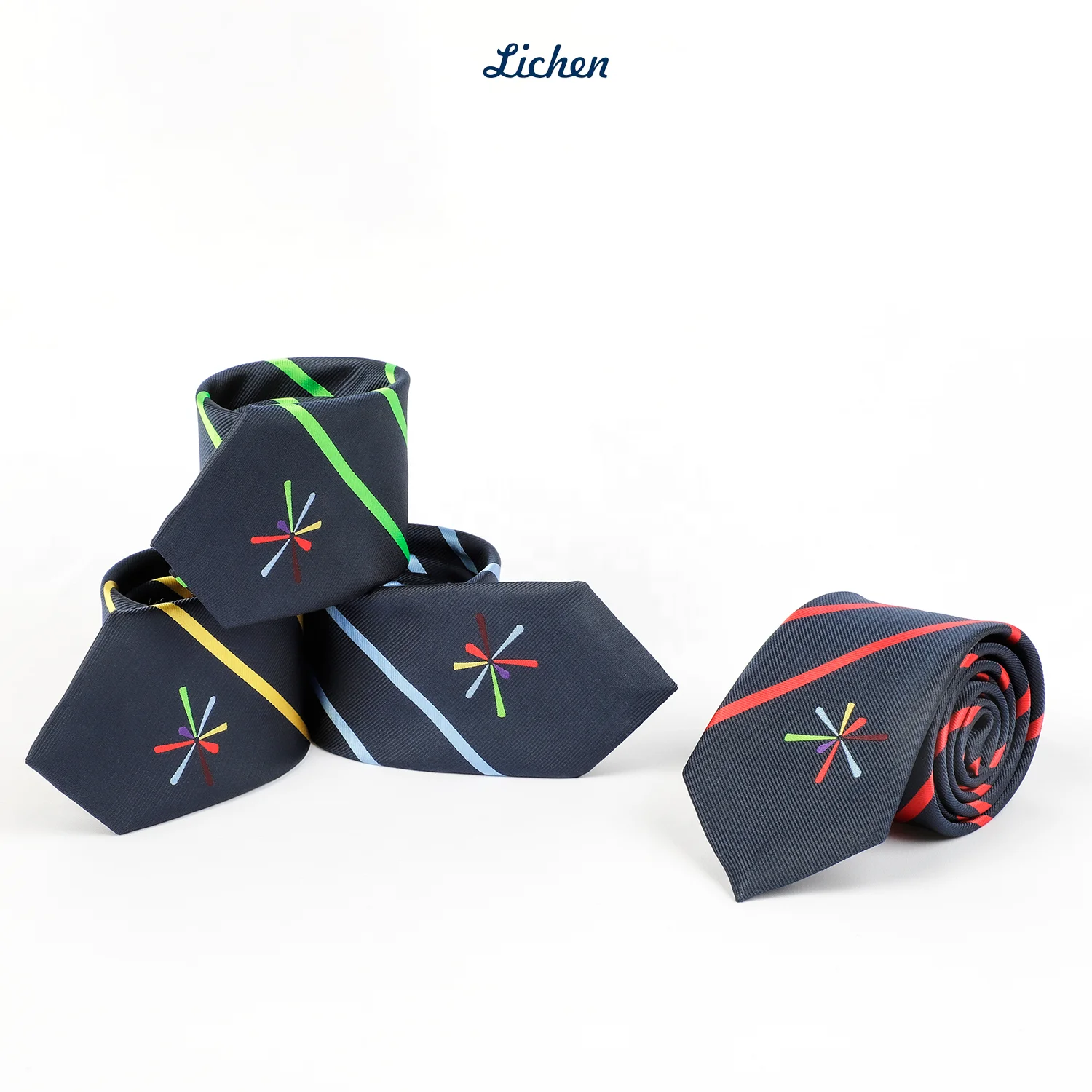 Оптовая продажа галстук из полиэстера с логотипом на заказ Школьный Галстук для мальчиков новейший дизайн