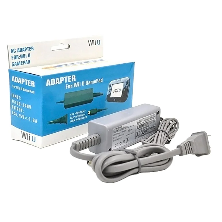 High quality Power Adapter for controller AC Wall Plug for Nintendo Wii U