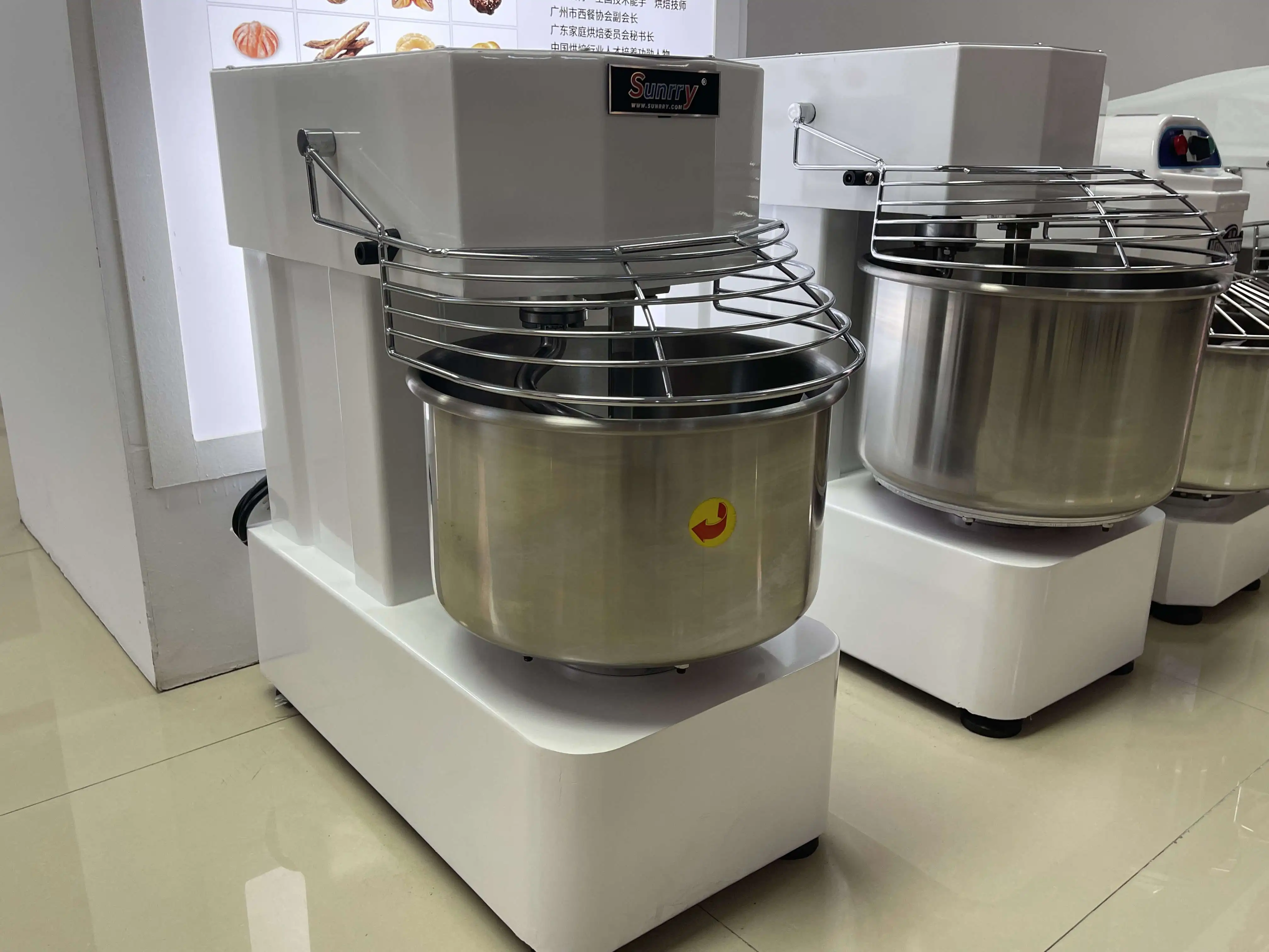 Sunrry Коммерческая спиральная тестомешалка 10L-260L чаша 4 кг-100 кг Макс для