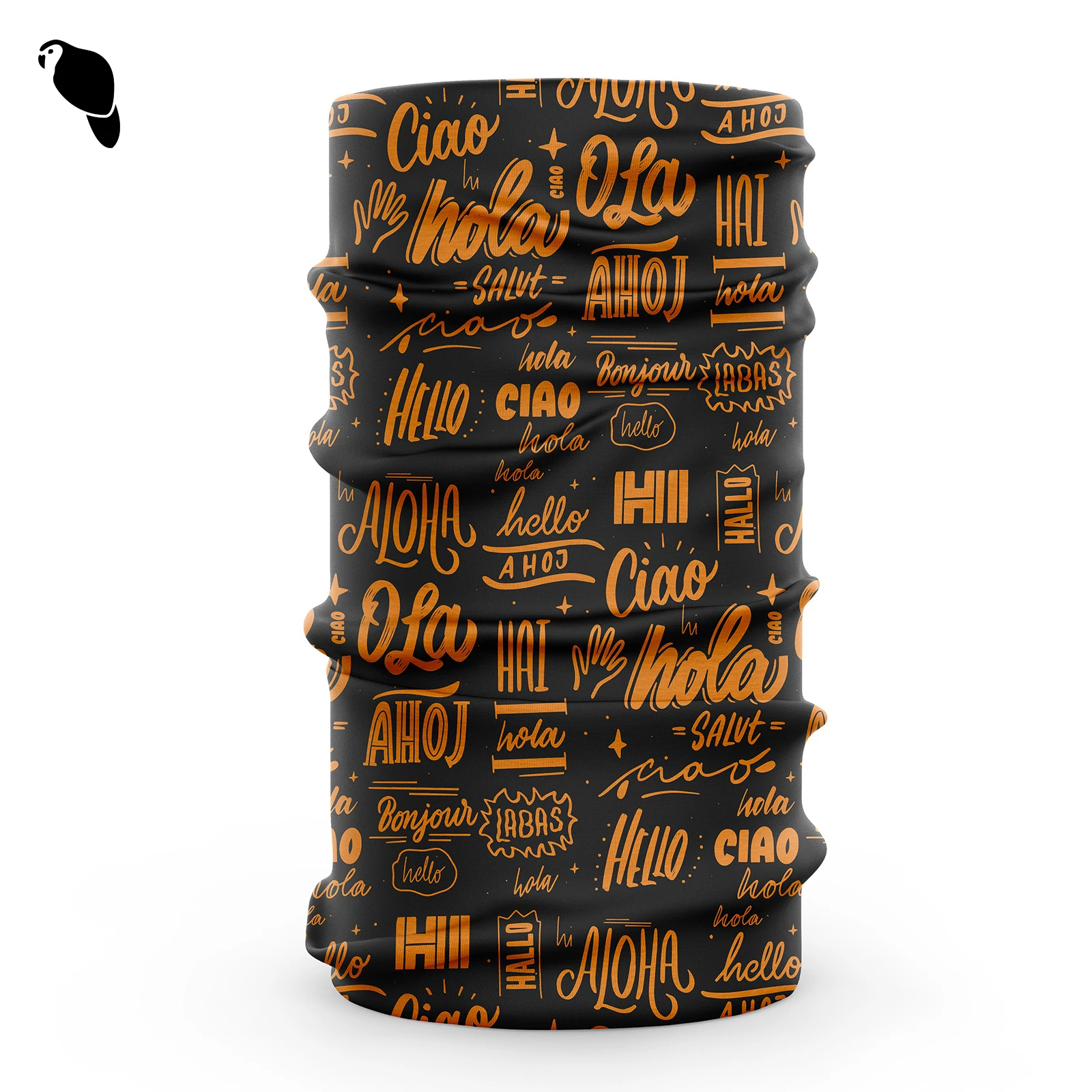 Wholesale Custom UV Protection Ice Silk Multifunctional Seamless Tube Bandanas Fishing Neck Gaiter Buffs