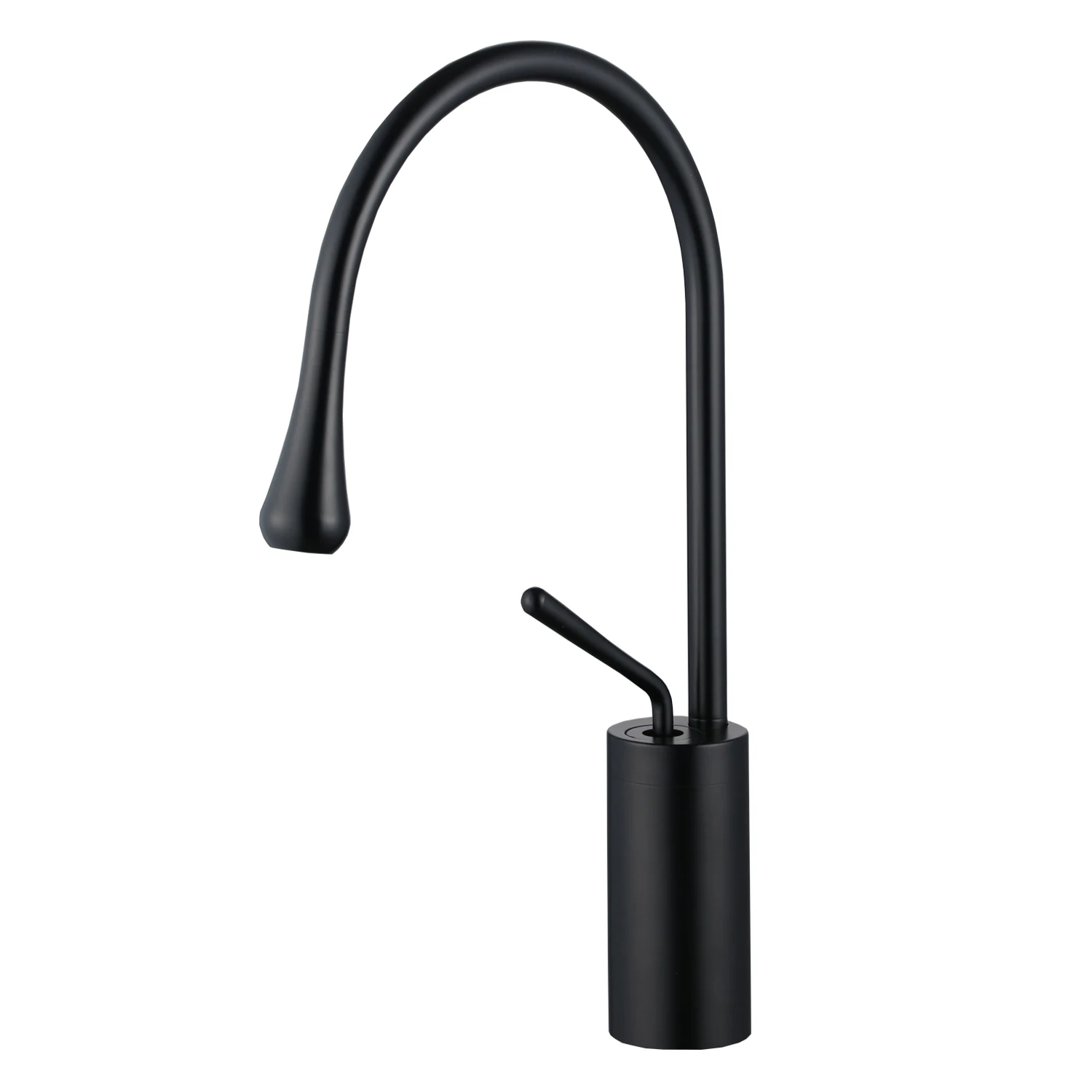 Beelee 2020 New Basin Faucet Matt Black Lavatory Bathroom Brass Water Tap