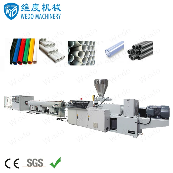 Hot Selling High Output Supplier The Newest Type PLC Control Plastic Water Tube  PVC Pipe Making Machine,PVC Pipe Extrusion Machine