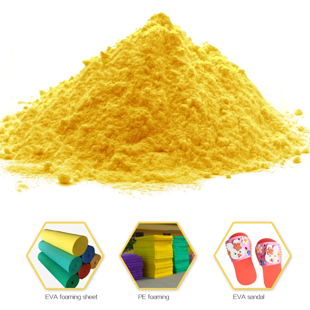 
Professional Manufacturer Chemical Plastic Auxiliary Agents Foaming Agent for PVC Material Making 