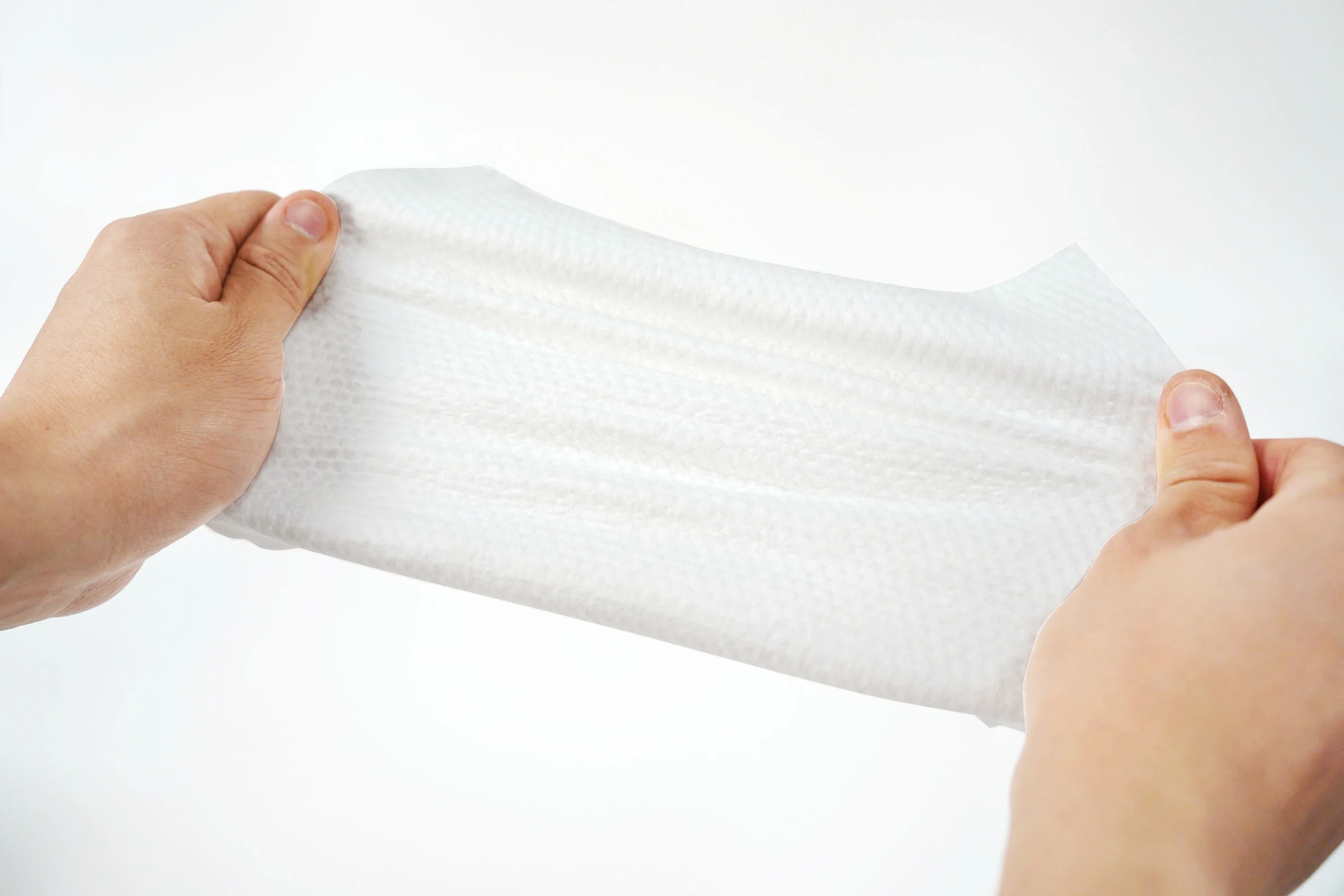 Factory wholesale 30Gsm,33Gsm,35Gsm 100% Plain Cotton Spunlace Nonwoven Fabric
