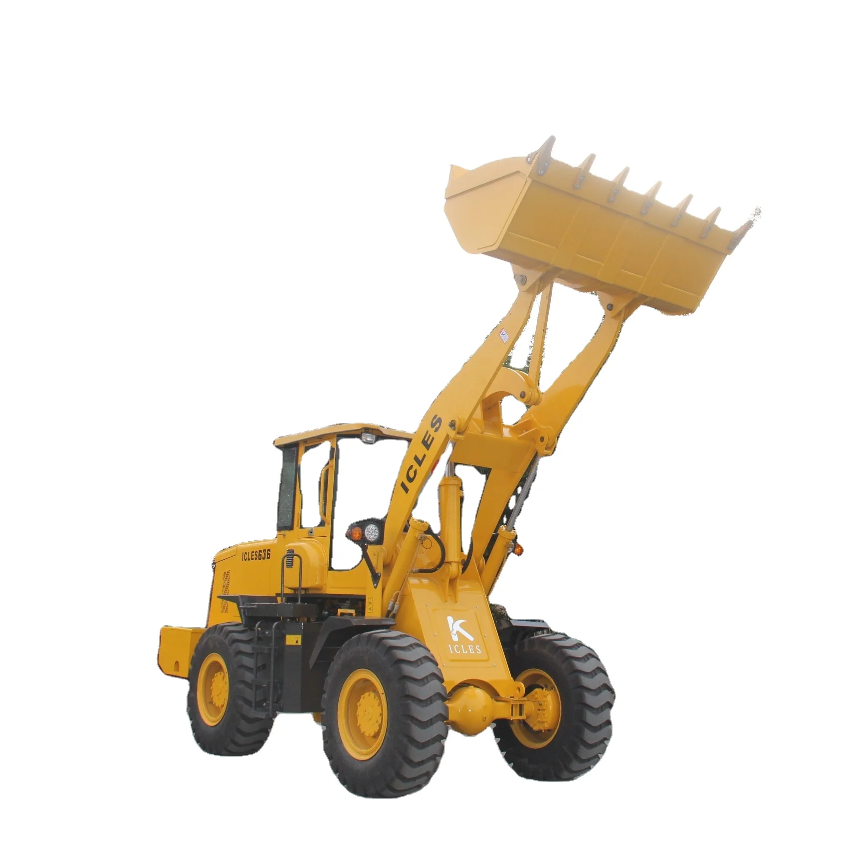Chinese Agricultural mini wheel loader Good durability Quick and efficient operation good price