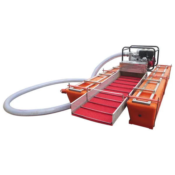 Good Quality Mini Gold Dredge Pontoons With High Recovery Rate