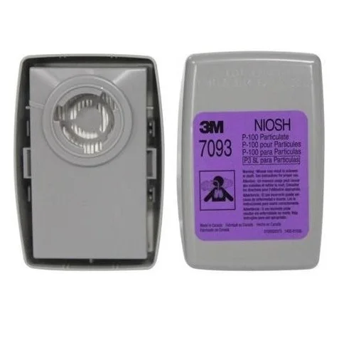 3m 7093 P100 фильтр для фильтрации твердых частиц, совместимый с HEPA класса Niosh P100