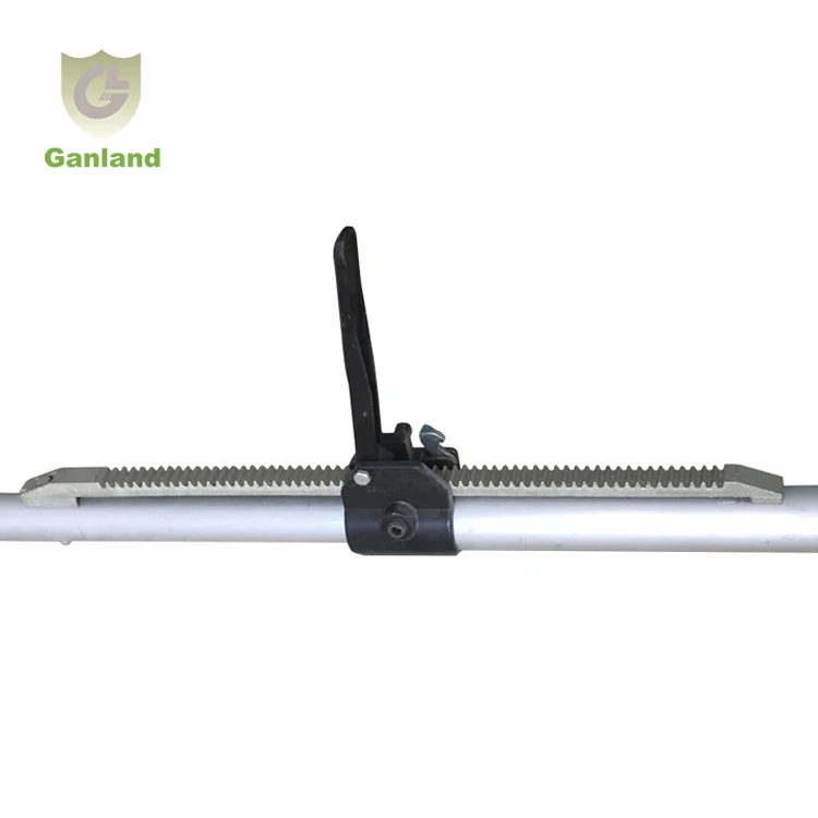 Алюминиевая нагрузочная блокировочная штанга, регулируемая грузовая штанга с самоблокирующейся пружинной трещоткой для транспортных средств