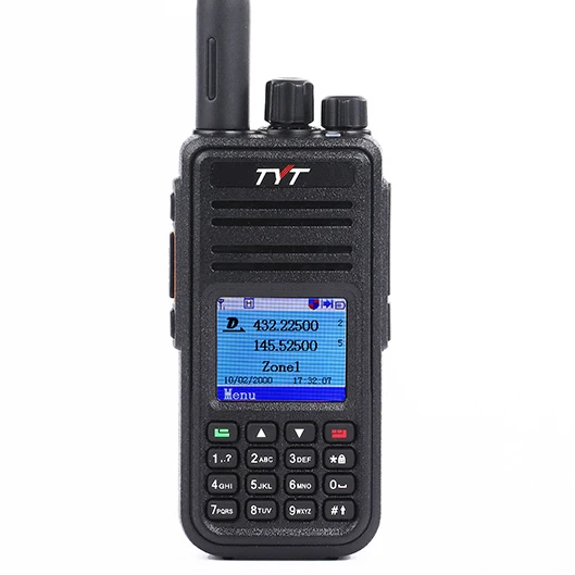 TYT MD-UV380 Dual Band DMR Radio VHF/UHF 136-174Mhz/400-480MHz Amateur Two Way Radio Portable Ham Walkie Talkie