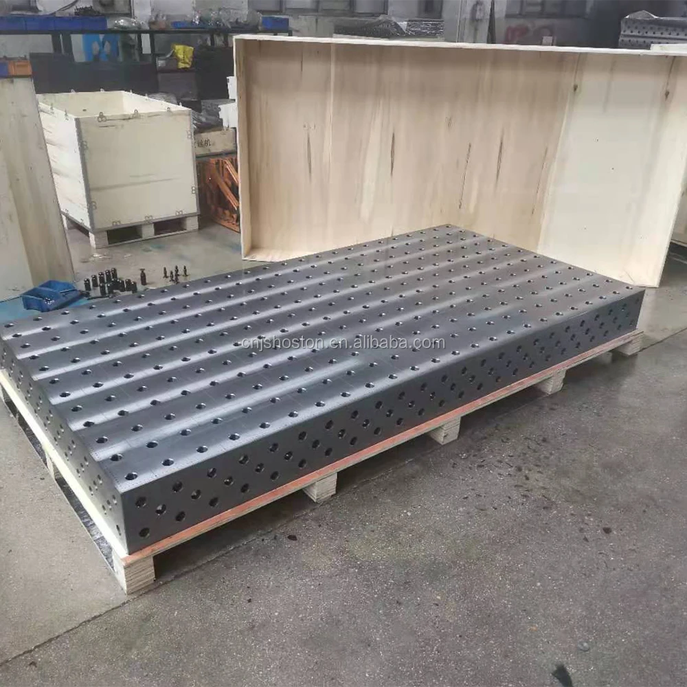 Sales Clamping Systems Steel D28 Series Work Platforms 3d Flexible Welding Table with Welding Fixture