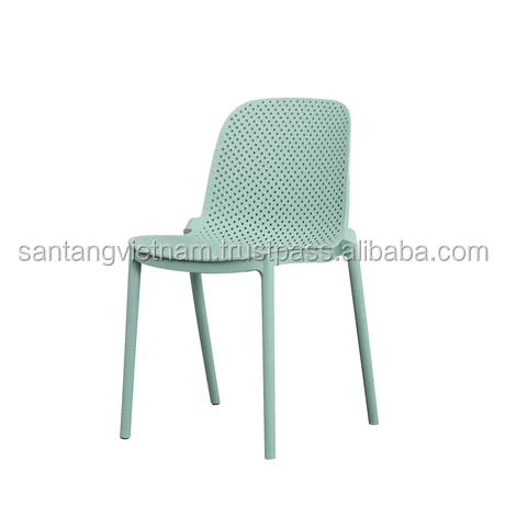 
2020 New Morden design dining room furniture colorful plastic dining chairs 
