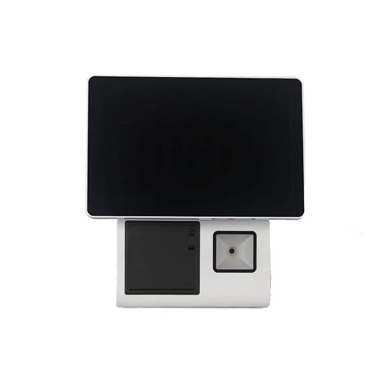 Hot CE Certified Desktop All in One Payment Self Order Touch Kiosk Restaurant Kiosk Self Service Payment Machine With Printer