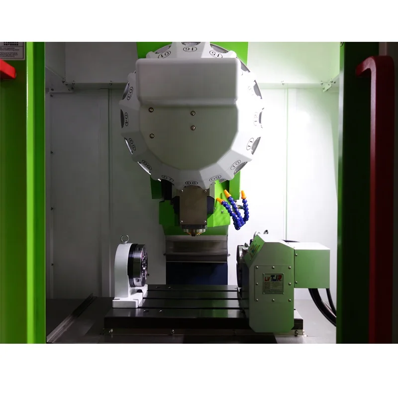 
High-speed CNC 4-axis Drilling Tapping Machine Center for Metal Processing 