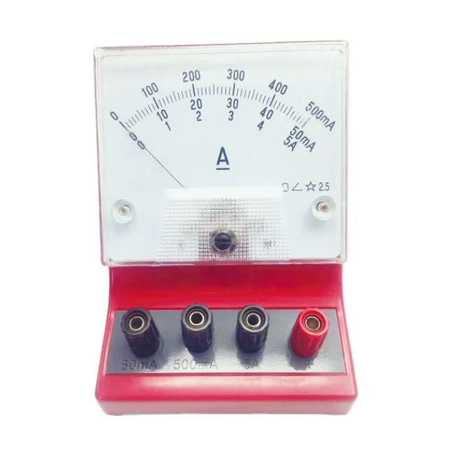 Student meter DC ammeter Milliammeter physics experiment equipment student meter DC milliammeter physics experiment equipment