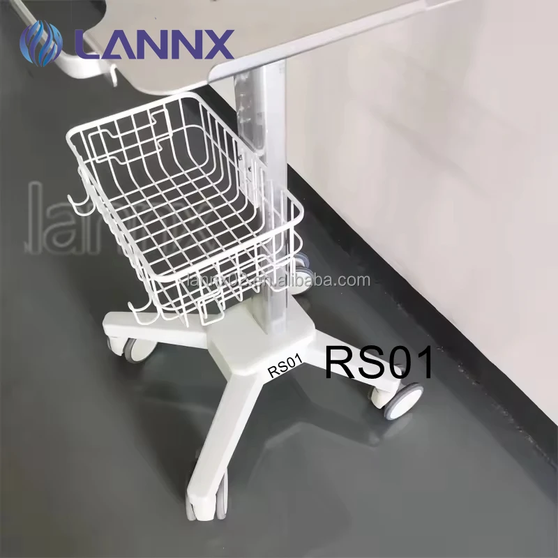 LANNX RS01 High Quality Medical Dental Unit Trolley Carts Emergency monitoring equipment Trolley Hospital Mobile Cart