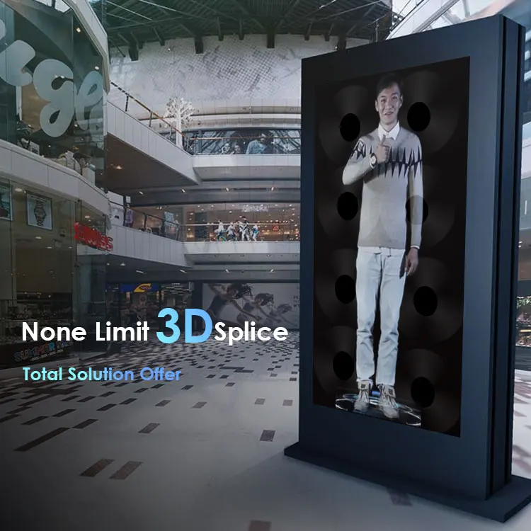 High Resolution 4-Blade LED Hologram Fan with Wifi and App for Advertising Equipment