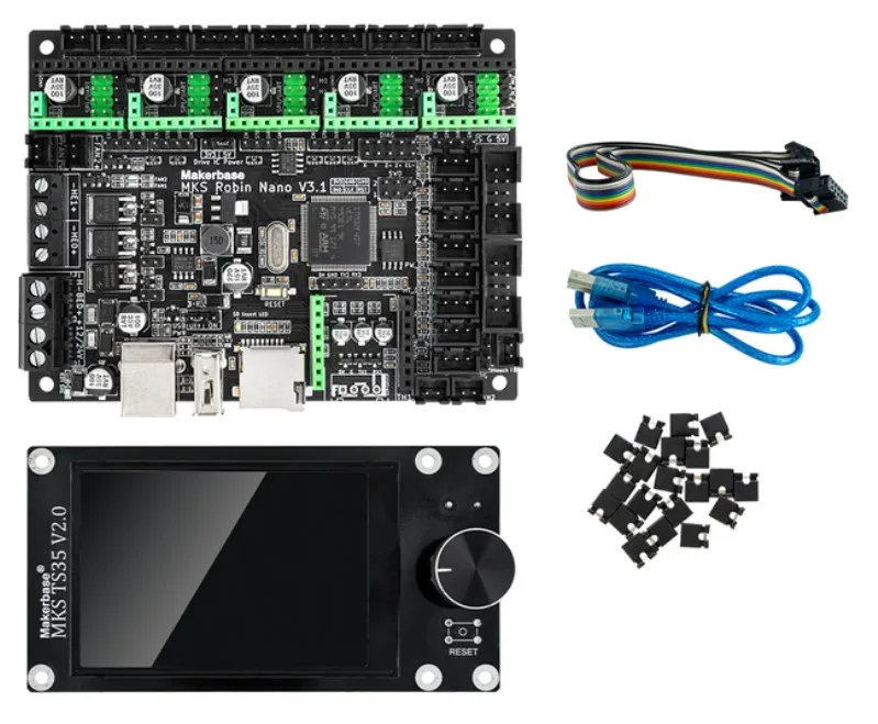 Makerbase MKS Robin Nano V3.1 Eagle 32 бит 168 МГц F407 панель управления детали для 3D-принтера со стандартом сенсорного принтера