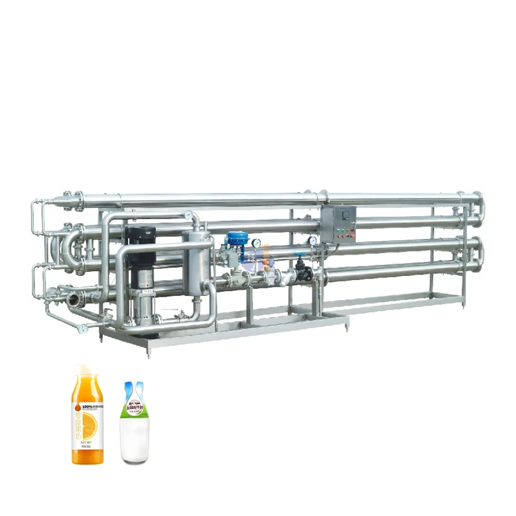 Juice Tubular Uht High Quality Tubular Sterilizing Machine Pasteurizer