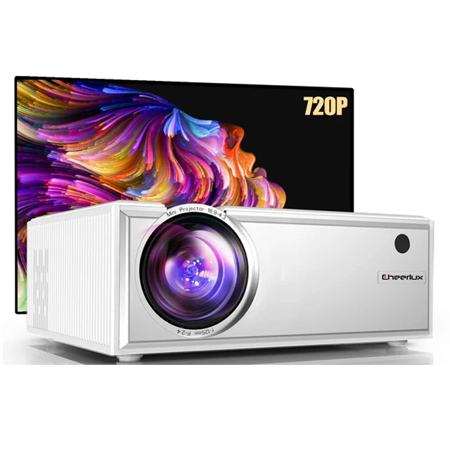 Wireless Home Theater Proyector LED Projectors Video Smart Home Mini Wifi Projector HD LED Cinema Outdoor Beamer