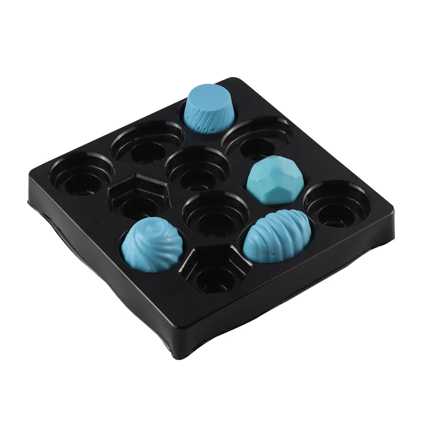 Пластиковая блистерная упаковка для пищевых продуктов, поднос для шоколада