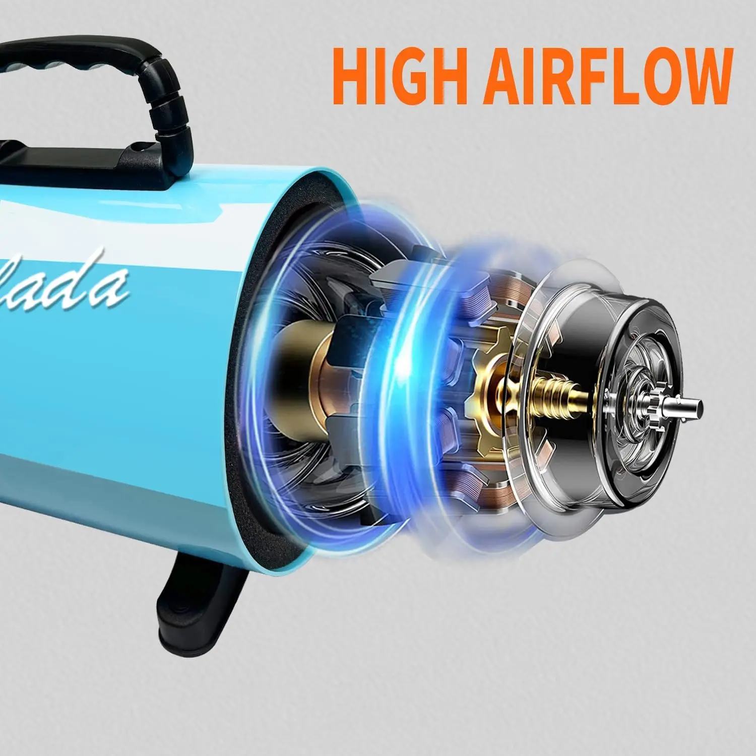 Pet Grooming Hair Dryer Dog Hair Dryer with Adjustable Temperature and Speed for Pet Grooming Pet Hair Dryer