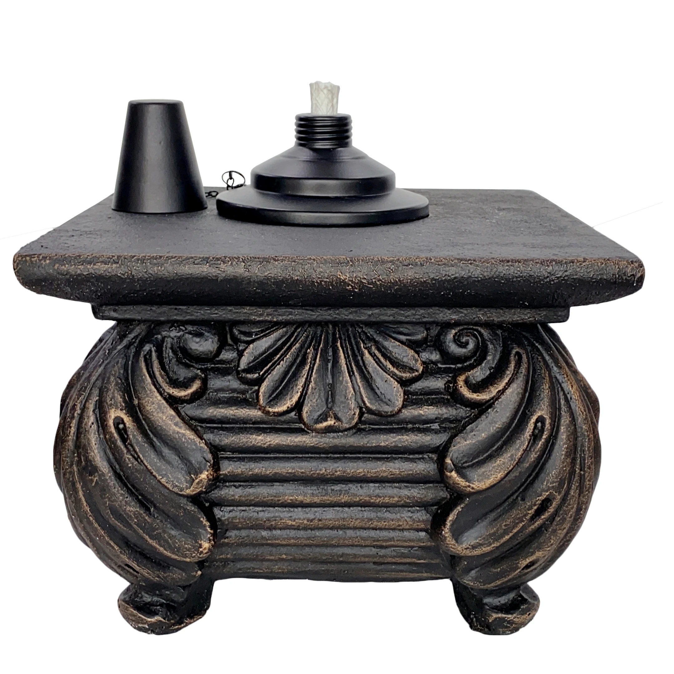 Wholesale fire pits Hot Selling Portable Bio Ethanol Concrete Cement Fireplace Tabletop Fireplace